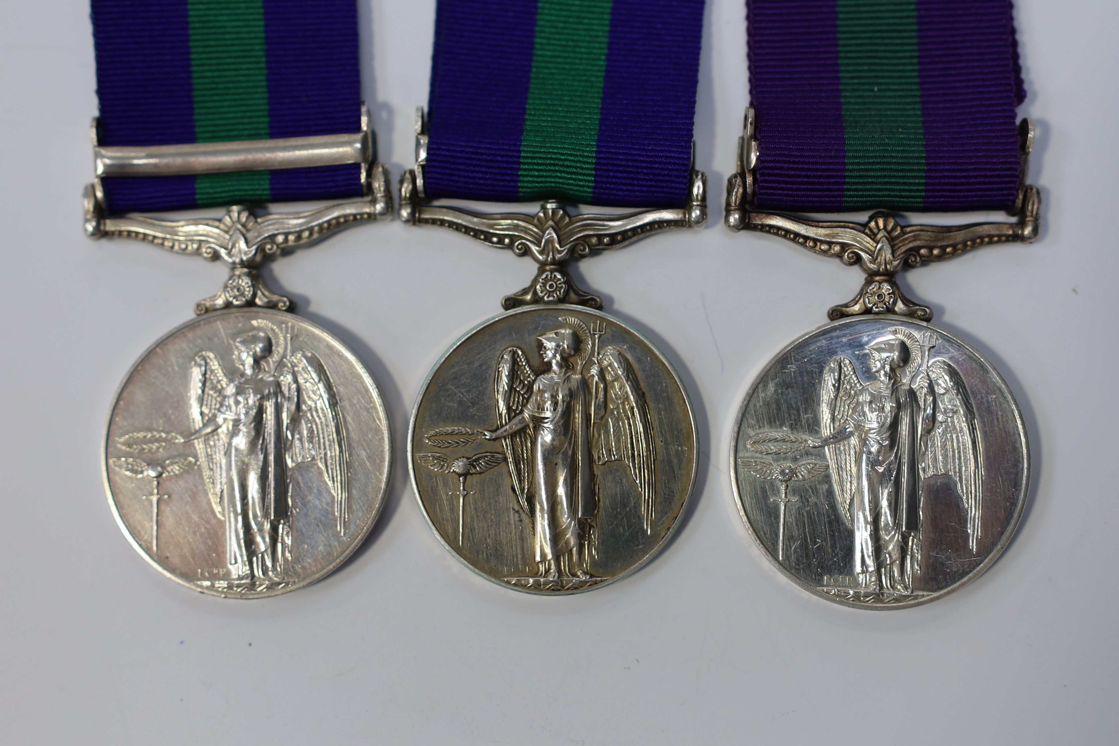 Three ERII General Service Medals